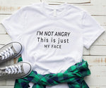 I'm not angry This is just MY FACE-Tee-Arimonz-Arimonz