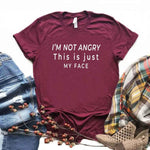 I'm not angry This is just MY FACE-Tee-Arimonz-Arimonz