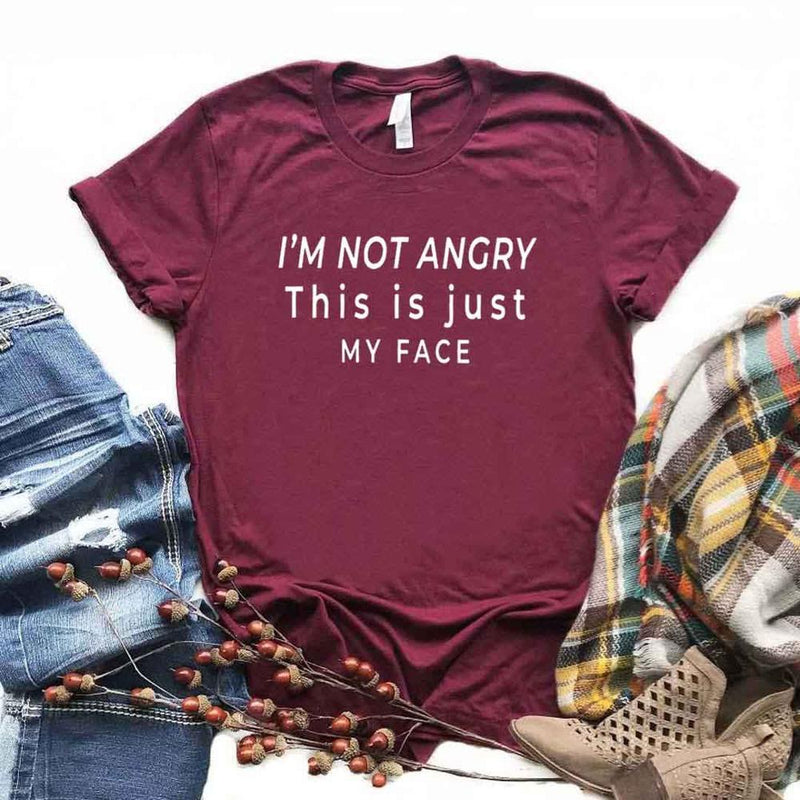 I'm not angry This is just MY FACE-Tee-Arimonz-Arimonz