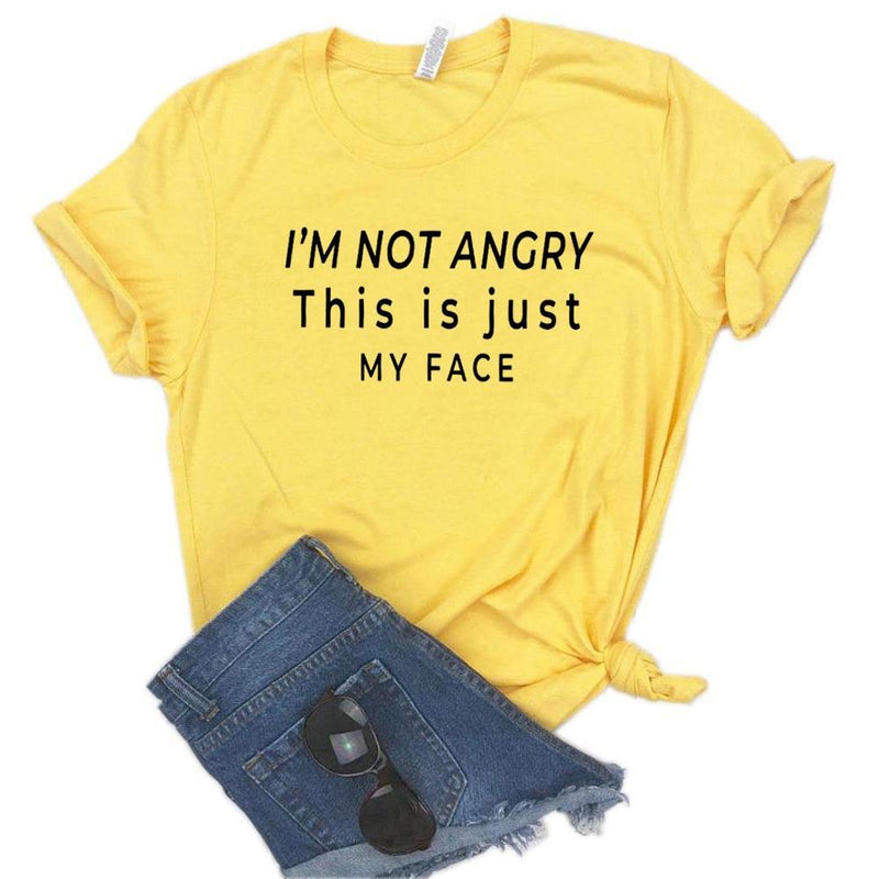 I'm not angry This is just MY FACE-Tee-Arimonz-Arimonz