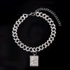 Initial Letters Pendants Cuban Link Chain Letter Anklet For Women-Anklets-Arimonz-E-Silver-Arimonz