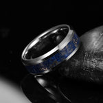 Inlaid Lapis Lazuli Ring-Rings-Arimonz-Arimonz