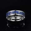 Inlaid Lapis Lazuli Ring-Rings-Arimonz-Arimonz