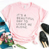 It's a beautiful day to leave me alone-Tee-Arimonz-Pink-XXS-Arimonz