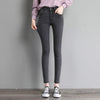 Jeans For Woman High Waist Full Length Skinny Pencil Denim Pants-Skinny Jeans-Arimonz-Gray-26-Arimonz