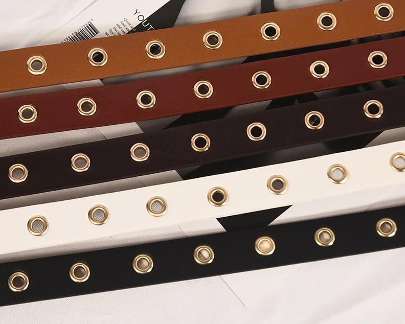 Joanna Round Buckle Retro Belt-Belts-Arimonz-Arimonz