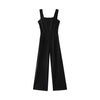 Jumpsuit High Waisted Open Back Baggy Long Wide-leg Jumpsuits Romper-Casual Jumpsuits & Rompers-Arimonz-S-Arimonz