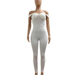 Jumpsuit Women Zipper Long-Sleeve Fashion Plaid Print Jumpsuit-Night Out Jumpsuits & Rompers-Arimonz-S-White-Arimonz