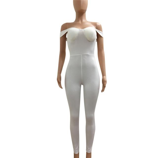 Jumpsuit Women Zipper Long-Sleeve Fashion Plaid Print Jumpsuit-Night Out Jumpsuits & Rompers-Arimonz-S-White-Arimonz