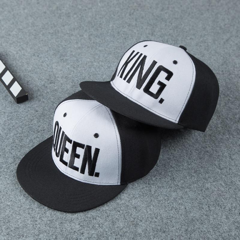 King Queen Couple Baseball Cap-Hats-Arimonz-Arimonz