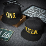 King Queen Couple Baseball Cap-Hats-Arimonz-Arimonz