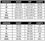 Knee Length Denim Shorts Women Push Up High Waist Biker Shorts-Denim Shorts-Arimonz-Arimonz