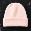 Knitted Beanies Thick Warm Ladies Wool Female Beanie Hats-Hats-Arimonz-Pink-Arimonz
