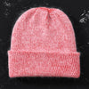 Knitted Beanies Thick Warm Ladies Wool Female Beanie Hats-Hats-Arimonz-Red-Arimonz