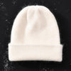 Knitted Beanies Thick Warm Ladies Wool Female Beanie Hats-Hats-Arimonz-White-Arimonz