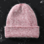 Knitted Beanies Thick Warm Ladies Wool Female Beanie Hats-Hats-Arimonz-Wine red-Arimonz