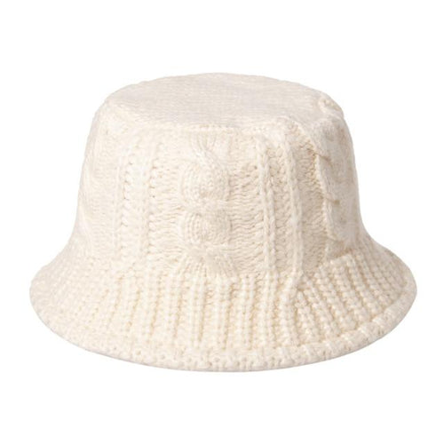 Knitted Bucket Hat-Bucket Hats-Arimonz-Beige-Arimonz