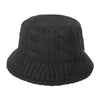Knitted Bucket Hat-Bucket Hats-Arimonz-Black-Arimonz