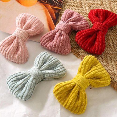 Knotted Bow Hairpin-Hair Accessories-Arimonz-Arimonz