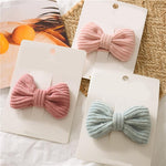 Knotted Bow Hairpin-Hair Accessories-Arimonz-Arimonz