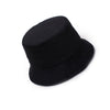 Ladies Bucket Hat Women Summer Sunscreen Panama Hat Fisherman Cap-Bucket Hats-Arimonz-Balck and Plaid-Arimonz