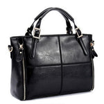 Ladies Shoulder Bag-Handbags-Arimonz-Black-Arimonz