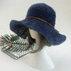 Ladies Sun Hat For Women Bowknot Raffia Straw Hat Foldable Summer Hat-Summer Hats-Arimonz-Arimonz