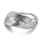 Leaf Hairband Rope-Hair Accessories-Arimonz-Silver-Arimonz