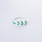 Leaf Shaped Ring-Rings-Arimonz-Arimonz