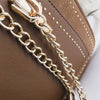 Leather Gianna Handbag Metal Chain Tote For Women-Handbags-Arimonz-Arimonz