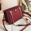 Leather Gianna Handbag Metal Chain Tote For Women-Handbags-Arimonz-Red-Arimonz