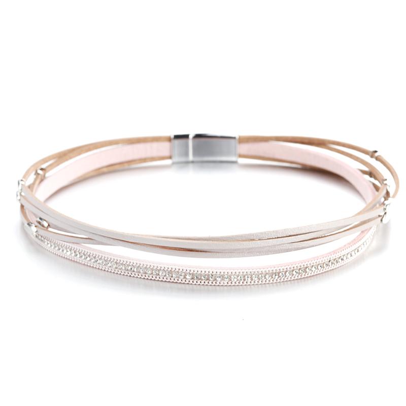 Leather Multi Layer Wrap Bracelets-Braceletes-Arimonz-Arimonz