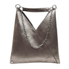 Leather Tote and Shoulder Bag-Handbags-Arimonz-Bronze-Arimonz