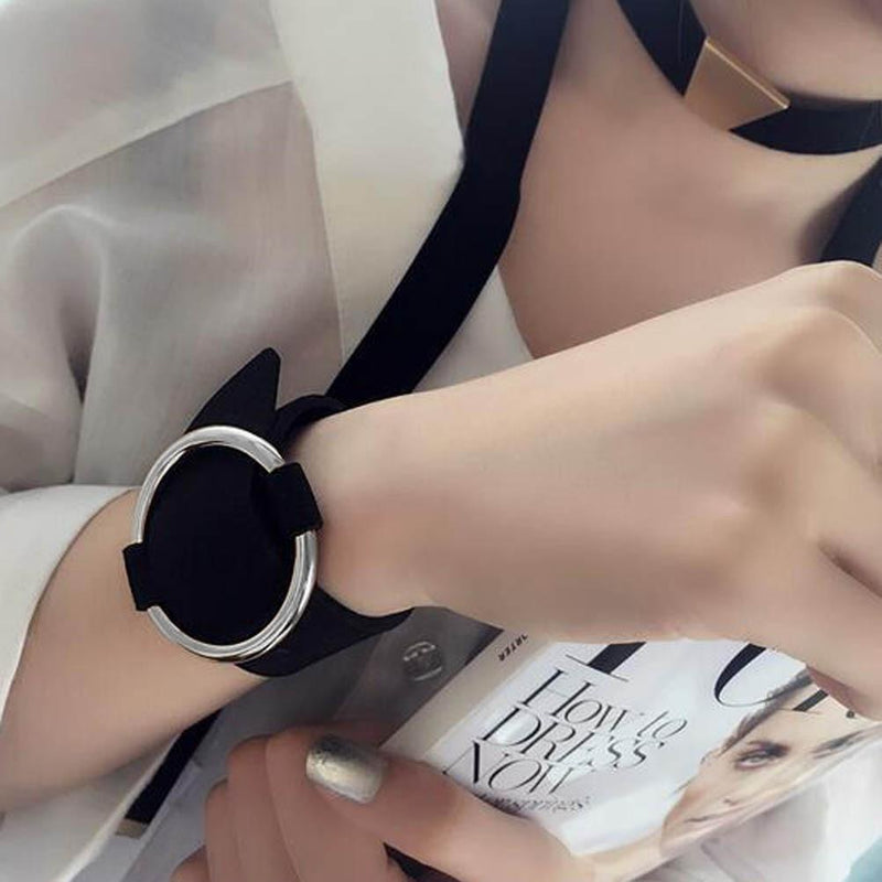 Leather Wristband Wrap Bracelets-Braceletes-Arimonz-Arimonz
