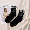 Leave Me Alone Cotton Socks-Socks & Tights-Arimonz-Arimonz