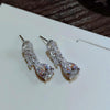 Leave & Water Drop Earrings Fashionable Earrings for Women-Earrings-Arimonz-Arimonz