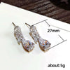 Leave & Water Drop Earrings Fashionable Earrings for Women-Earrings-Arimonz-Arimonz