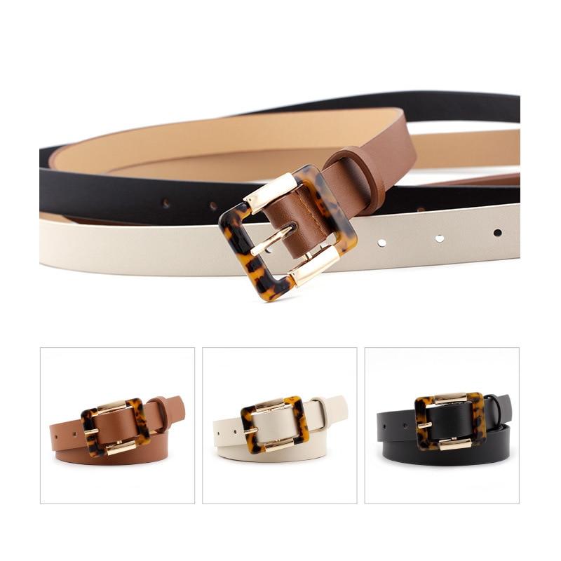 Leopard Print Buckle Belt-Belts-Arimonz-Arimonz