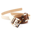 Leopard Print Buckle Belt-Belts-Arimonz-Arimonz
