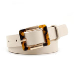 Leopard Print Buckle Belt-Belts-Arimonz-Beige-Square-Arimonz