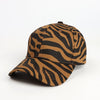 Leopard Print Zebra Print Baseball Animal Print Sun Hat Adjustable Cap-Women's Caps-Arimonz-Arimonz