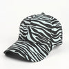 Leopard Print Zebra Print Baseball Animal Print Sun Hat Adjustable Cap-Women's Caps-Arimonz-Arimonz
