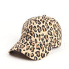 Leopard Print Zebra Print Baseball Animal Print Sun Hat Adjustable Cap-Women's Caps-Arimonz-Arimonz