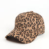 Leopard Print Zebra Print Baseball Animal Print Sun Hat Adjustable Cap-Women's Caps-Arimonz-Arimonz
