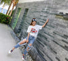 Light Blue Ripped Straight Jean-Straight Jeans-Arimonz-Arimonz