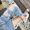 Light Blue Ripped Straight Jean-Straight Jeans-Arimonz-Arimonz