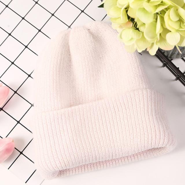 Lilly Knitted Beanie-Hats-Arimonz-pink-Arimonz