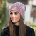 Lilly Knitted Beanie-Hats-Arimonz-wine red-Arimonz