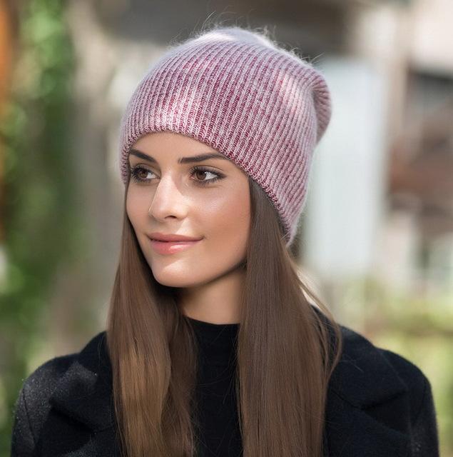 Lilly Knitted Beanie-Hats-Arimonz-wine red-Arimonz