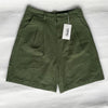 Linen Shorts Wide Leg Summer Shorts Woman High Waist Shorts Streetwear-Shorts-Arimonz-green-S-Arimonz